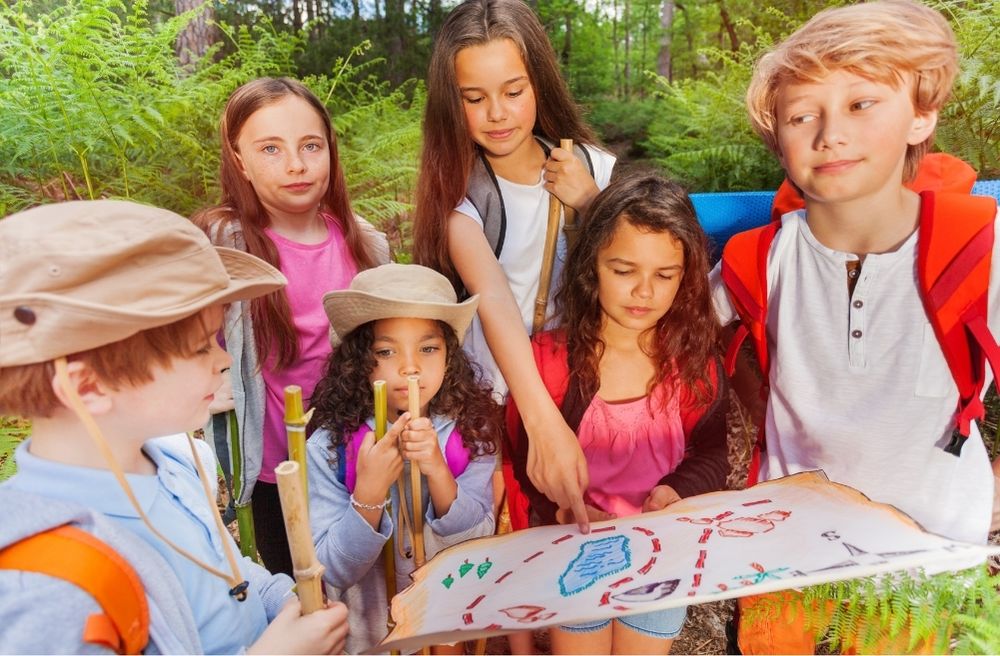 backyard treasure hunt kids