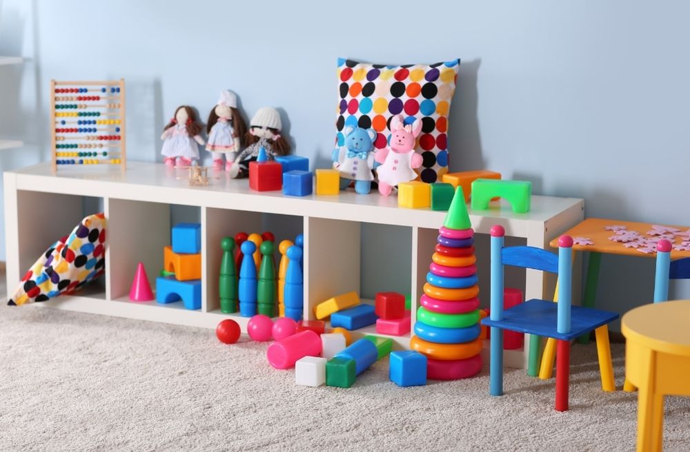 how to host guests when you have young children