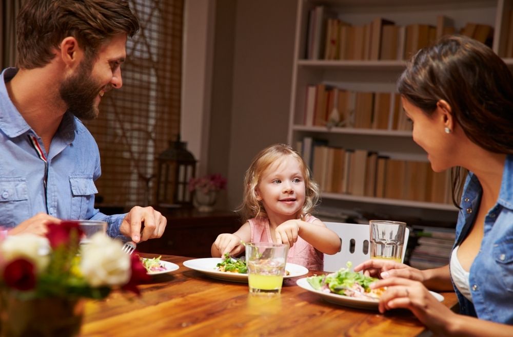 family dinner conversation toddler