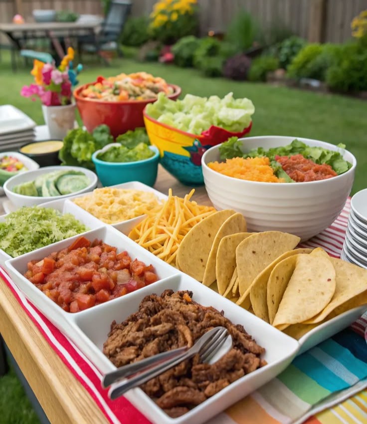 family taco bar