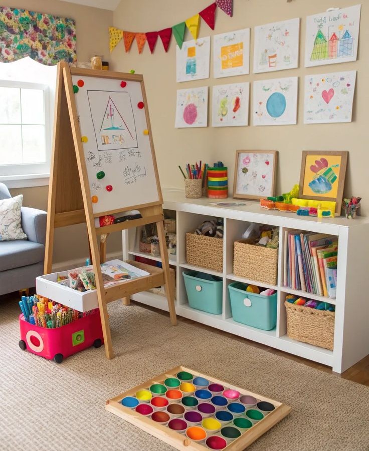 kids activity corner during gatherings
