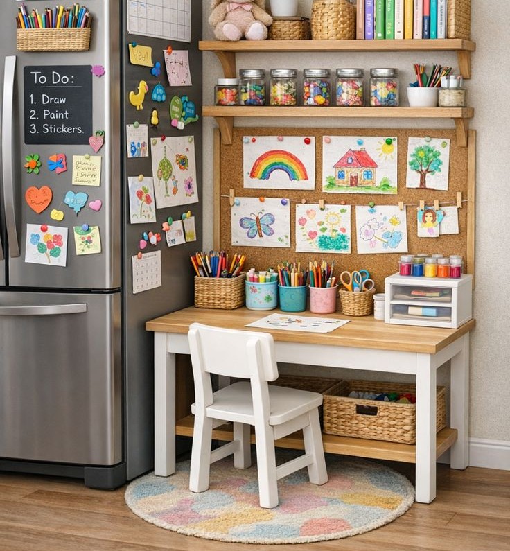 kids art station