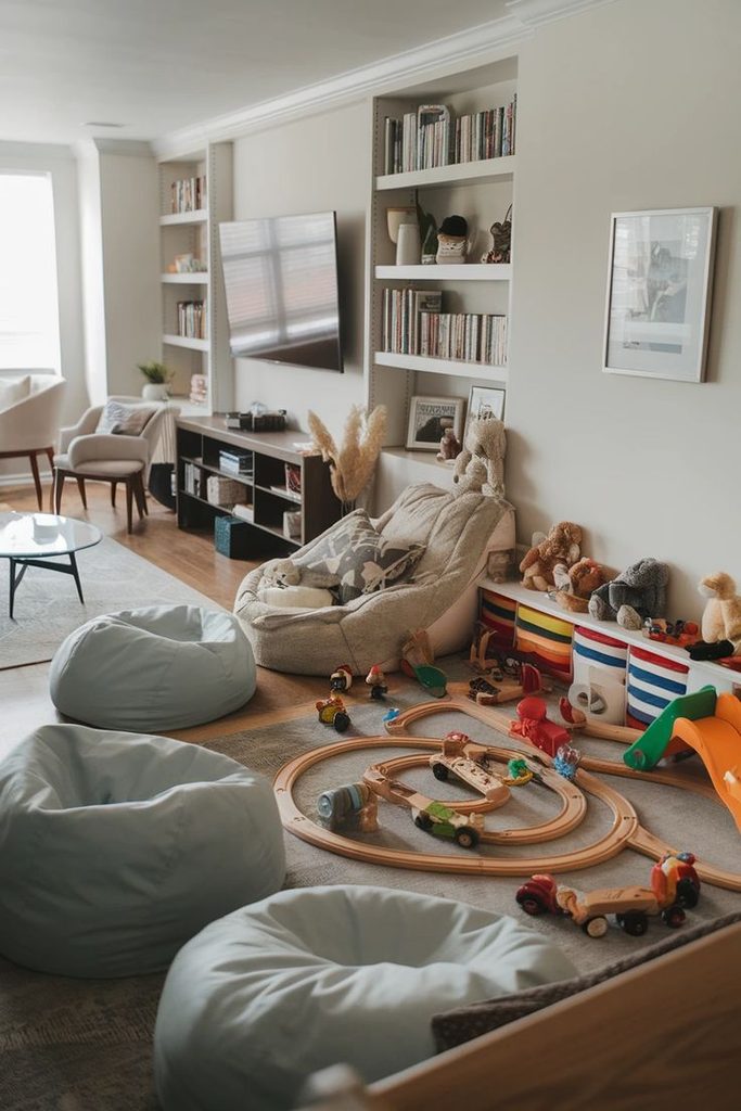 kids corner living room