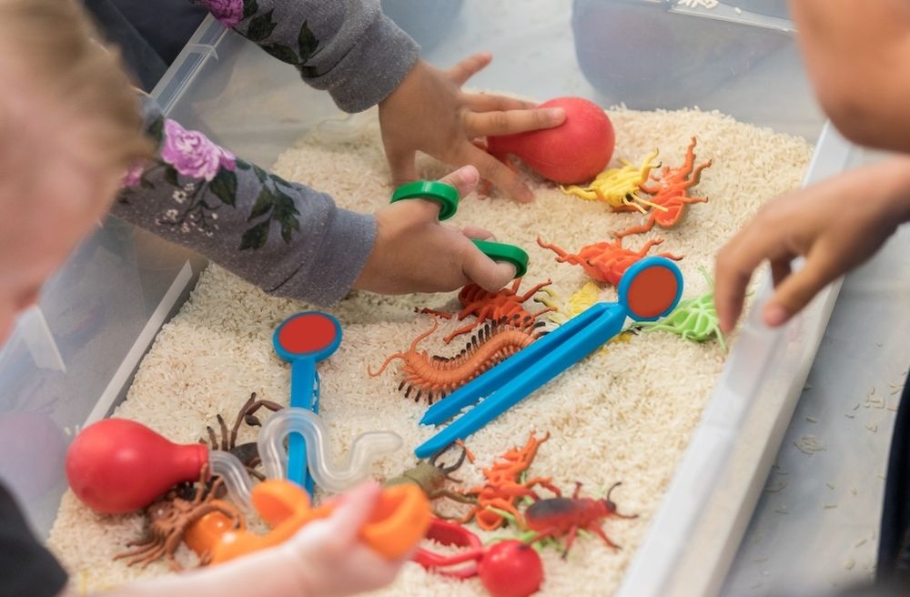 kids activity corner during gatherings