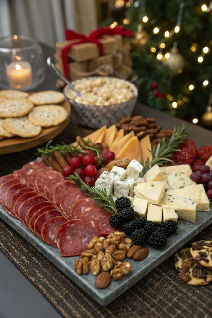 how to arrange an appetizer table