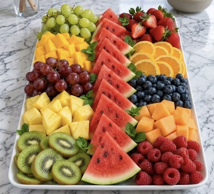 seasonal fresh fruit