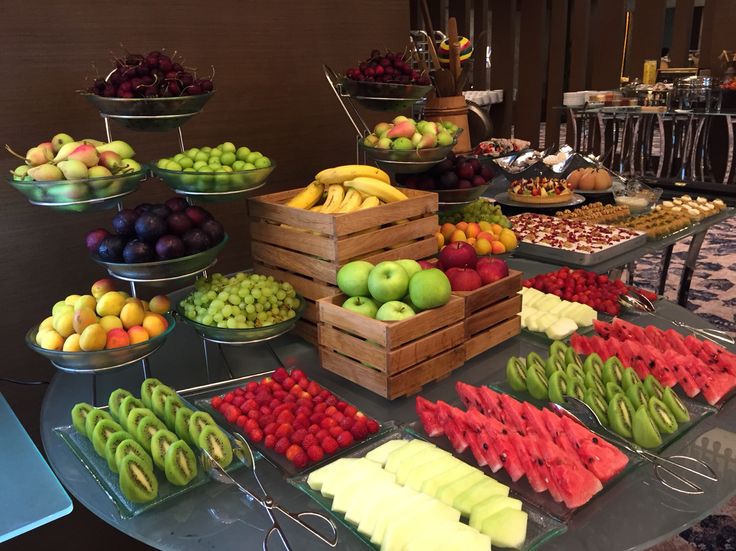 seasonal produce buffet